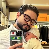 Médica alerta para grave risco de doença que levou filho bebê e recém-nascido de Yudi Tamashiro à cirurgia de emergência: 'Estrangulamento'