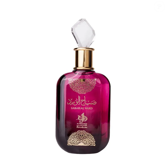 Sabah Al Ward (Al Wataniah) - 100ml | R$ 163,00 - é descrito como uma fragrância feminina encantadora e sofisticada, ideal para quem gosta de perfumes delicados, mas com presença