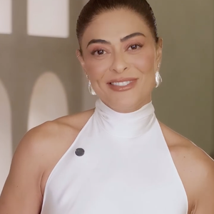 "É exatamente isso, é você olhar no espelho, se reconhecer, perceber que tá tudo melhor, mas que você é a mesma no espelho e poder confiar nisso é muito bom", disse a atriz