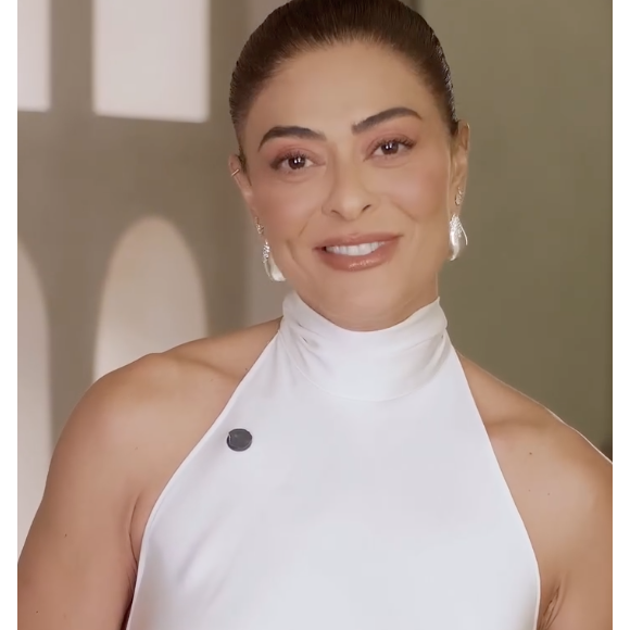 "É exatamente isso, é você olhar no espelho, se reconhecer, perceber que tá tudo melhor, mas que você é a mesma no espelho e poder confiar nisso é muito bom", disse a atriz