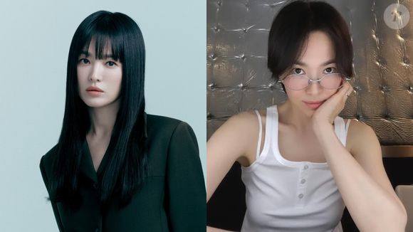 Song Hye-kyo é a protagonista de 'A Lição'. Mesmo com visuais diferentes, a atriz é um ícone de beleza cuja pele virou sonho de consumo
