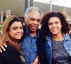 Família de Gilberto Gil: do casamento com Belina de Aguiar, cantor teve a filha Nara Gil.