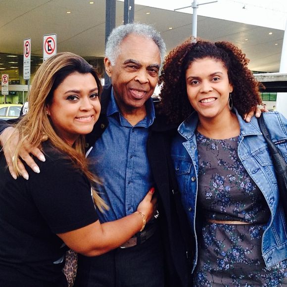 Família de Gilberto Gil: do casamento com Belina de Aguiar, cantor teve a filha Nara Gil.