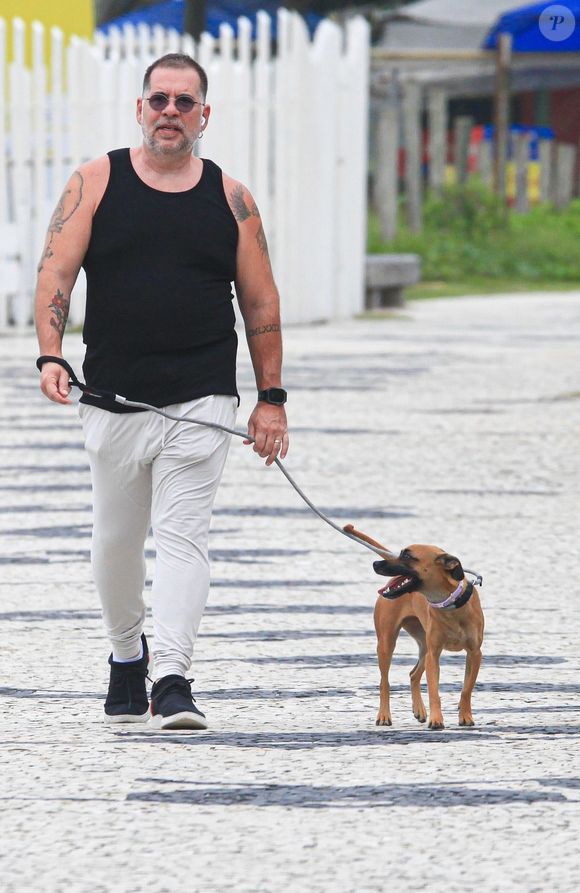 Apesar do mistério quanto ao peso, silhueta de Leandro Hassum está cada vez mais fina