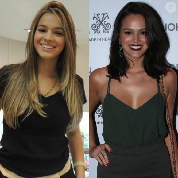 Bruna Marquezine foi uma atriz que já teve cabelo loiro. Atualmente, a famosa está com os fios morenos. De acordo com especialistas, a mudança de visual precisa ser gradativa para não danificar os fios