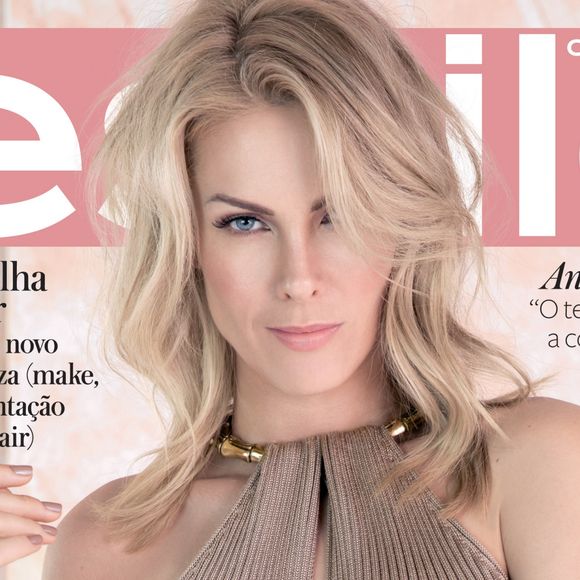 2016 - Capa da revista 'Estilo', Ana Hickmann falou sobre cuidados com a segurança após atentado