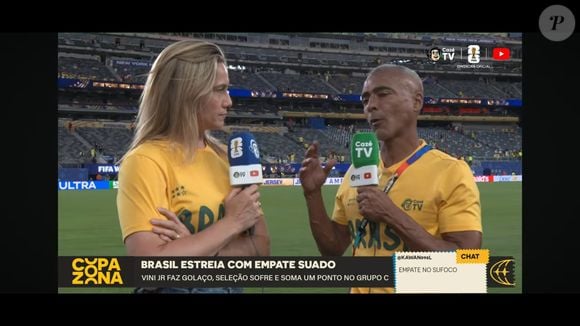 Climão na Copa 2026: Romário foi defendido na web após polêmica com Fernanda Gentil. 'Falou que ela não entende de futebol'