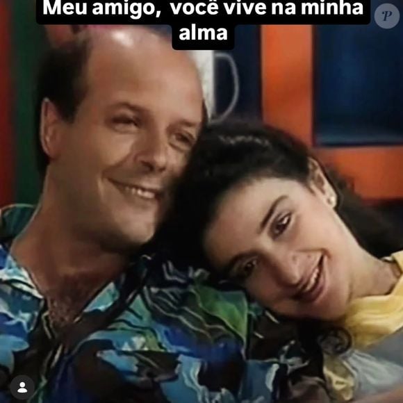 Morte de Roney Facchini: Grace Gianoukas se despediu do ator, com quem trabalhou no 'Rá-Tim-Bum'. 'Nosso amor, respeito e admiração serão eternos. Agora você é energia em expansão. Obrigada por tudo. Meu profundo carinho pra todos os familiares e amigos'