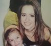 Sandy e Alice Wegmann, a Solange de 'Vale Tudo', anos atrás