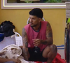 Luís Fellipe Alvim e Sheila Barbosa protagonizaram a primeira grande briga do Casa do Patrão após discussão sobre lavagem de toalhas na lavanderia do reality