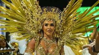 Hoje preso, Rogério Andrade vai ver o desfile da esposa, Fabíola Andrade, rainha de bateria da Mocidade; saiba como