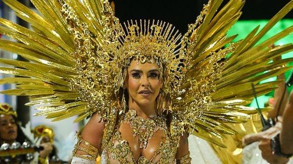 Hoje preso, Rogério Andrade vai ver o desfile da esposa, Fabíola Andrade, rainha de bateria da Mocidade; saiba como