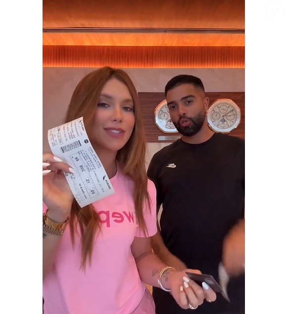 Influenciadora é flagrada em área VIP do aeroporto de São Paulo com assessor Hebert Gomes antes do embarque