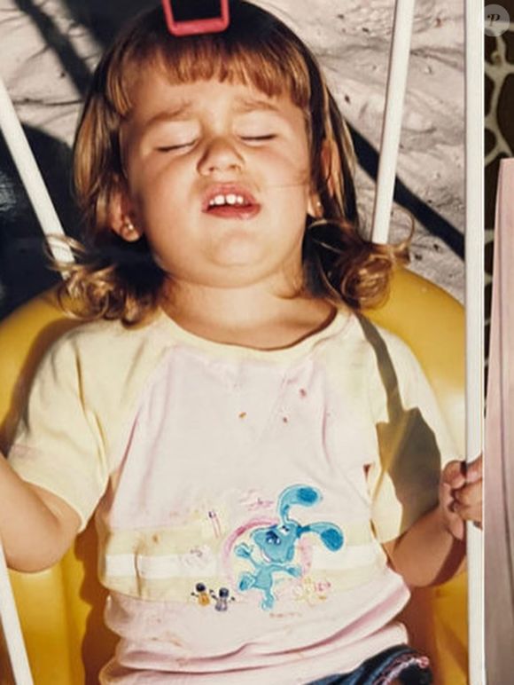 Sasha Meneghel criança em foto rara publicada no Instagram nesta quinta-feira (16)