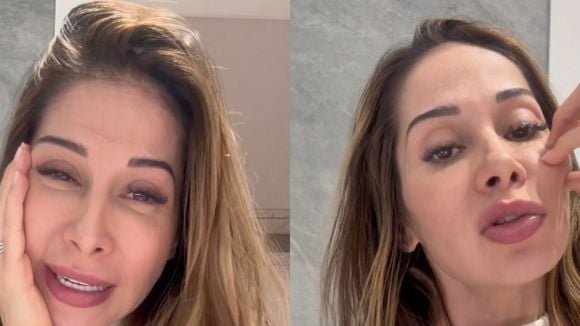 Meu Deus! Aos 42 anos, Maíra Cardi expõe deformações no rosto após procedimento estético polêmico e revela risco de paralisia: 'Eu fui enganada'