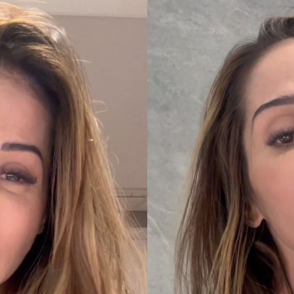 Aos 42 anos, Maíra Cardi expõe deformações no rosto após procedimento estético e risco de paralisia: 'Eu fui enganada'