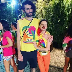 Débora Bloch também é mãe de Hugo