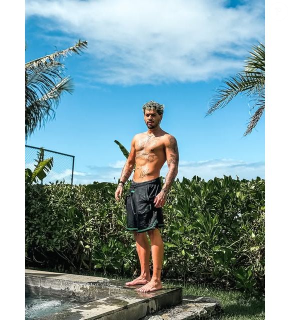 Após se separar de Virgínia Fonseca, Zé Felipe também tem exibido sua boa forma na web