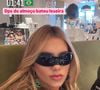 Nesta terça-feira (22), Virginia mostrou o restaurante em que foram almoçar, além de contar um detalhe surpreendente: o casal foi atendido por robôs! Tanto a recepção como a entrega das refeições eram feitas por eles.