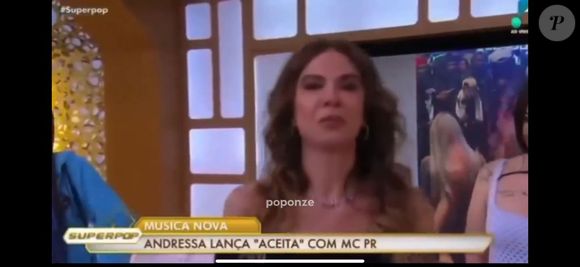 Funkeira e polêmica: Urach transforma o próprio corpo em narrativa musical no palco de Luciana Gimenez