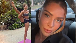 Não é só yoga e nem só terapia: o hábito simples e gratuito feito com os pés por Grazi Massafera que virou 'válvula de escape' da saúde mental