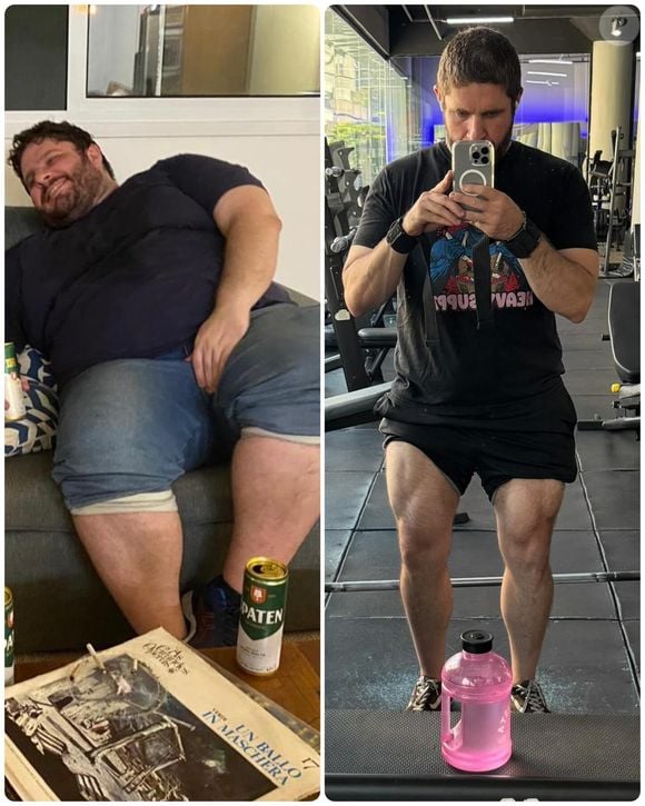 Para sua transformação, André Serra seguiu uma dieta saudável, sem grandes restrições, e praticou exercícios físicos intensos