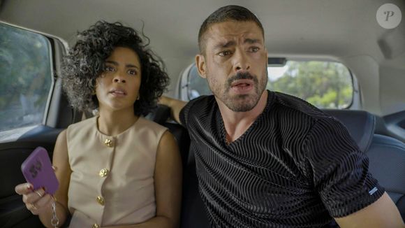 Maria de Fátima (Bella Campos) e César (Cauã Reymond) serão vistos no hotel no dia da morte de Odete Roitman