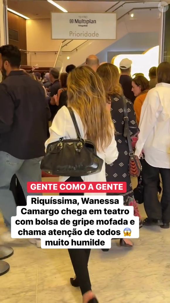 Wanessa Camargo circulou uma bolsa com marcas de mofo, segundo a página Desocupado dos Famosos