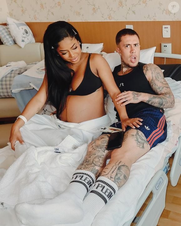 MC Daniel e Lorena Maria são pais de Rás, que nasceu em fevereiro deste ano