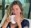 Gisele Bündchen é apaixonada por chás e tem o chá verde como um dos seus favoritos da dieta
