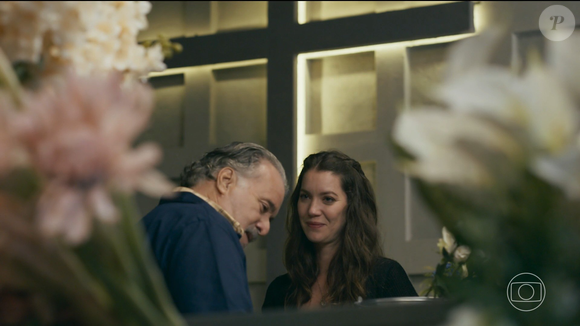 Otoniel (Tony Ramos) fica sem reação ao descobrir a verdade sobre Francesca (Nathalia Dill)