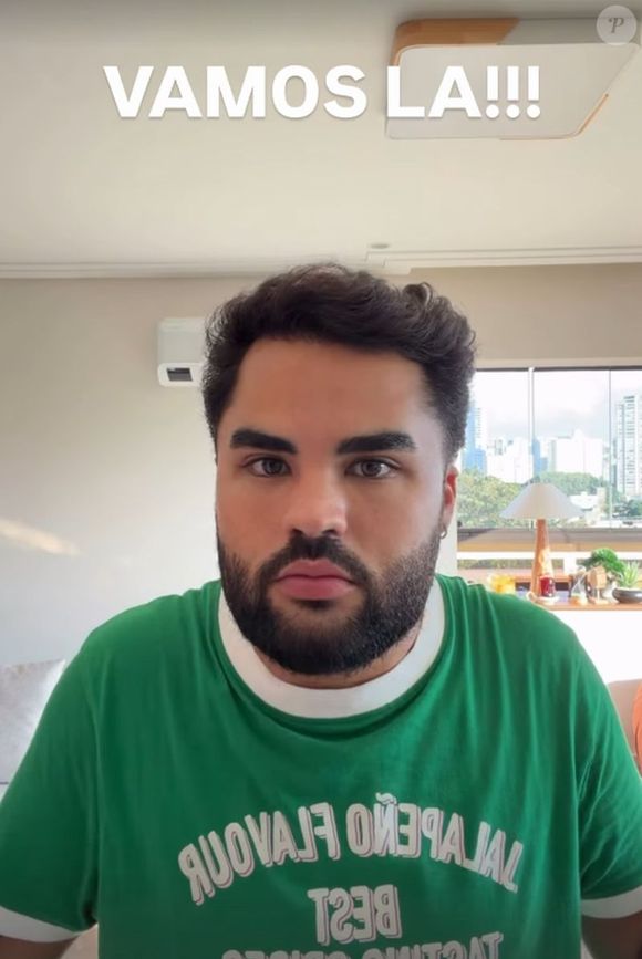 Visivelmente irritado com a acusação, Lucas Guedez usou sua rede social para falar sobre o assunto