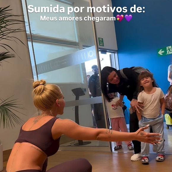 As filhas de Virgínia Fonseca não correram para abraçar a mãe