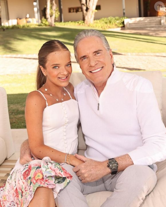 Roberto Justus também se derreteu pelo vídeo de Rafaella Justus