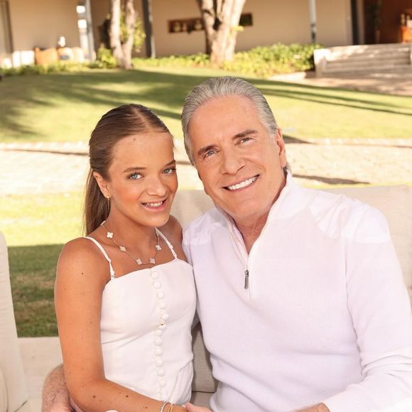 Roberto Justus também se derreteu pelo vídeo de Rafaella Justus