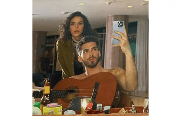 Duas semanas após a festa junina, Bruna e João foram flagrados gravando cenas da série "O amor da minha vida" na Cinelândia, Centro do Rio. Nos bastidores, demonstraram intimidade com trocas de olhares e conversas ao pé do ouvido, indicando uma crescente proximidade.