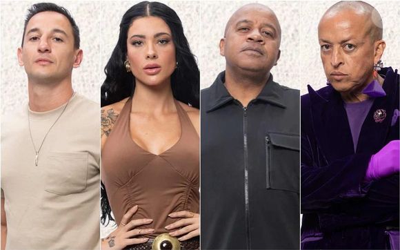 'A Fazenda 17': Luiz Otávio Mesquita, Rayane Figliuzzi, Toninho Tornado e Walério Araújo estão na nova Roça do reality
