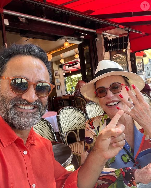 Ana Maria Braga se casou nesta sexta-feira (04) com o jornalista Fábio Arruda