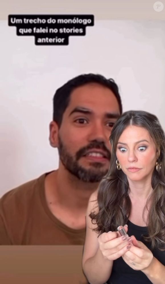 Neste domingo (19), a atriz usou as redes sociais para ironizar um vídeo do ator João Sales, que publicou no TikTok uma análise negativa sobre sua atuação.