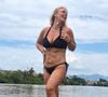 No último domingo (26), Ana Paula Almeida mostrou seu corpo depois de perder 11 kg com uma nova dieta