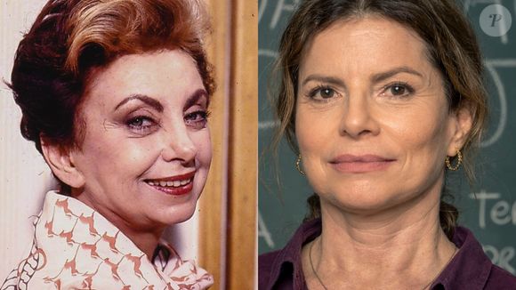 A comparação entre as duas atrizes: Beatriz Segall, da 1ª versão de 'Vale Tudo', e Débora Bloch na nova versão.
