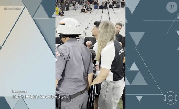 O fã mirim de Neymar foi muito xingado pela torcida de seu time do coração