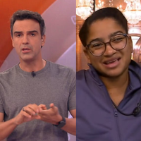 As 4 palavras HILÁRIAS (e sinceronas) de ‘Tia’ Milena ao ser acordada por Tadeu Schmidt com o ‘BBB 26’ ao vivo à tarde