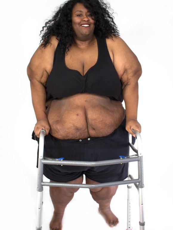Octavia terminou o 'Quilos Mortais' com 107 kg a menos na balança e pesando 207 kg no total