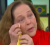 Isabel Garcia não conteve as lagrimas no 'Mais Você' após palavras bonitas de Tony Ramos