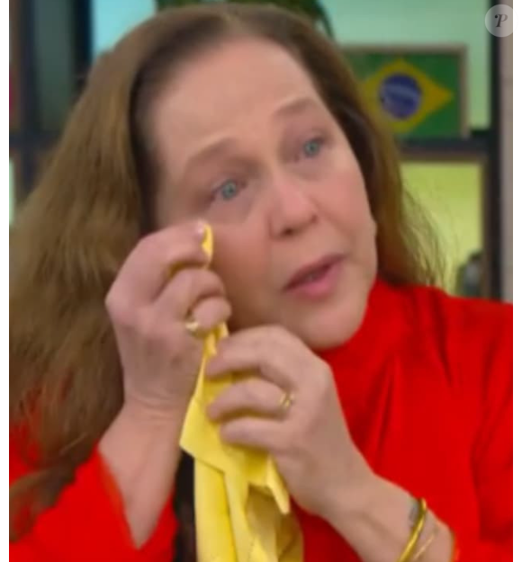 Isabel Garcia não conteve as lagrimas no 'Mais Você' após palavras bonitas de Tony Ramos