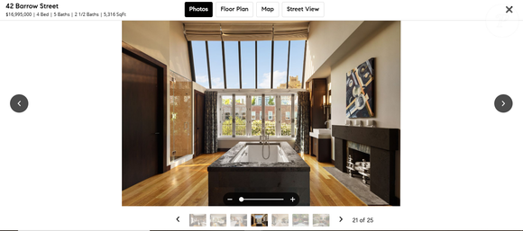 Mansão de Gisele Bündchen tem banheiro descrito como ‘o spa dos seus sonhos’, com direito a uma banheira de hidromassagem, chuveiro amplo e lareira