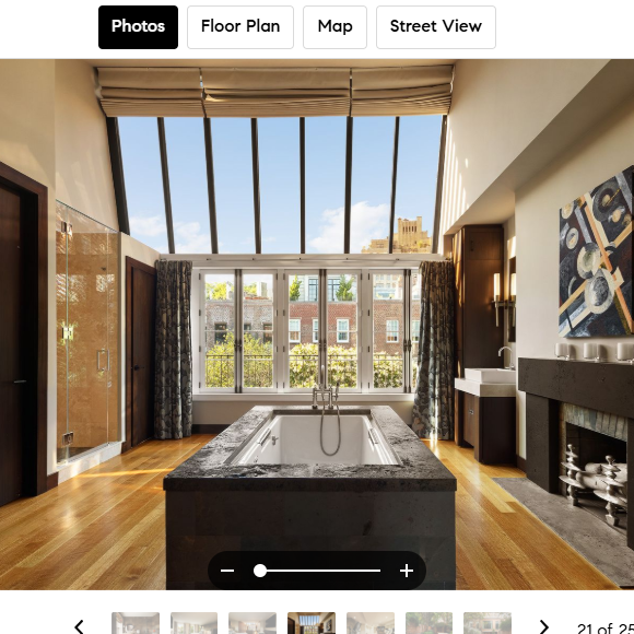 Mansão de Gisele Bündchen tem banheiro descrito como ‘o spa dos seus sonhos’, com direito a uma banheira de hidromassagem, chuveiro amplo e lareira