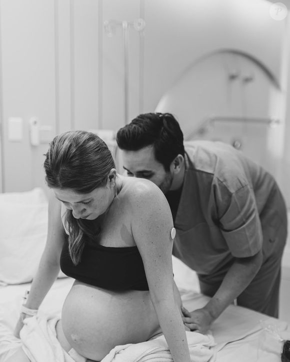 Nascimento de Bernardo: filho de Dani Calabresa e Richard Neuman nasceu em São Paulo, na maternidade Pro Matre Paulista.