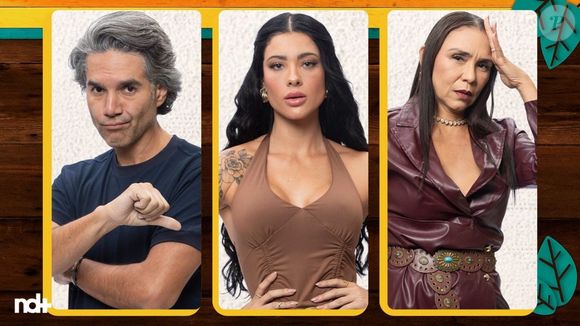 Quarta roça de 'A Fazenda 17' ficou formada com Fernando Sampaio, Rayane Figliuzzi e Yoná Sousa